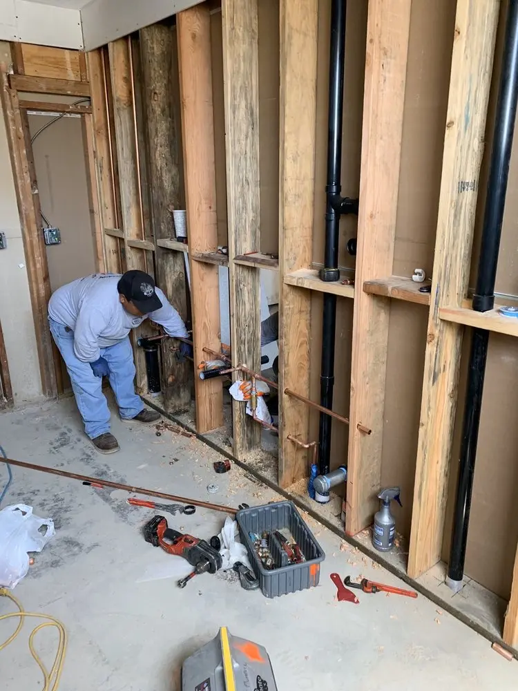 Commercial rough-in plumbing for Gas Line Repair in Eldorado Golf Club Estates